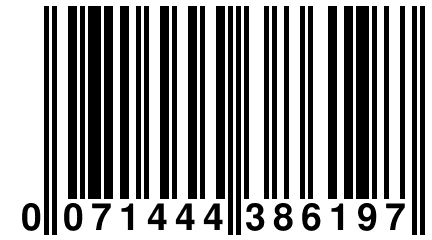 0 071444 386197