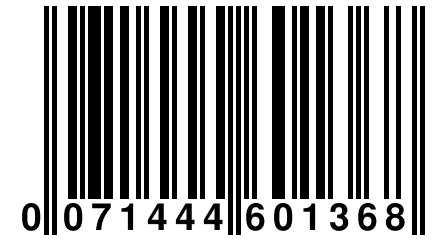 0 071444 601368