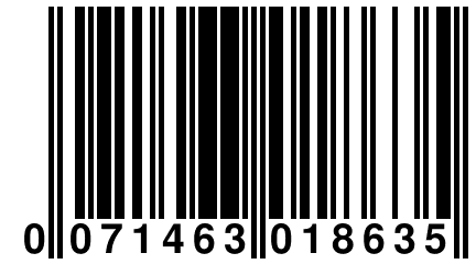 0 071463 018635