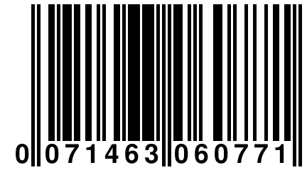 0 071463 060771