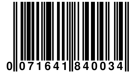 0 071641 840034