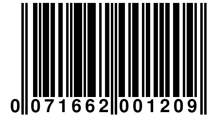 0 071662 001209