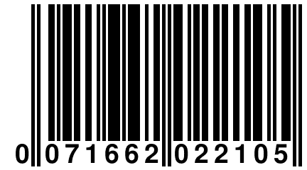 0 071662 022105