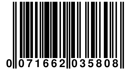 0 071662 035808