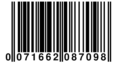 0 071662 087098