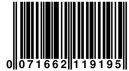 0 071662 119195