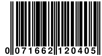 0 071662 120405