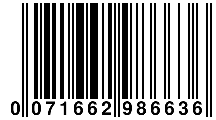 0 071662 986636