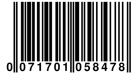 0 071701 058478