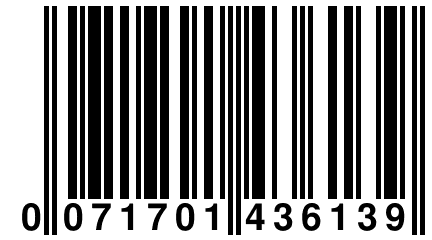 0 071701 436139