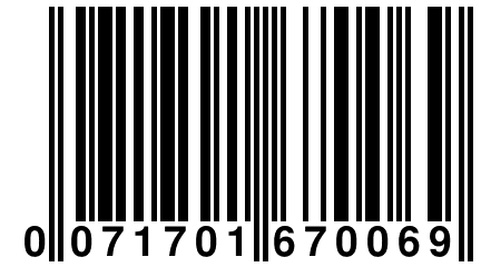 0 071701 670069