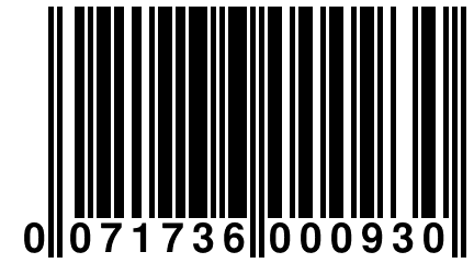 0 071736 000930