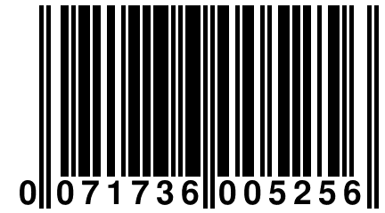 0 071736 005256