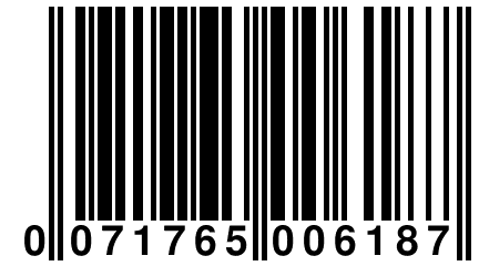 0 071765 006187