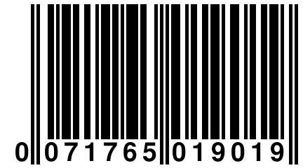 0 071765 019019