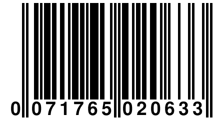 0 071765 020633