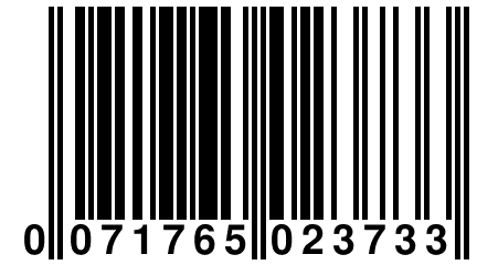 0 071765 023733