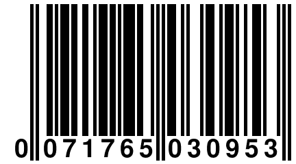 0 071765 030953