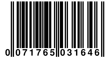 0 071765 031646