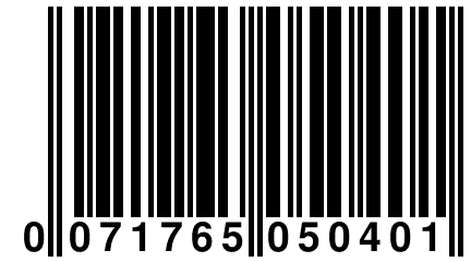 0 071765 050401