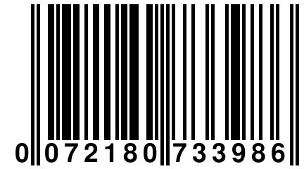 0 072180 733986