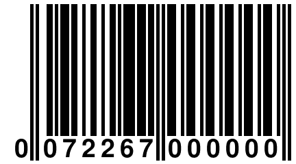 0 072267 000000