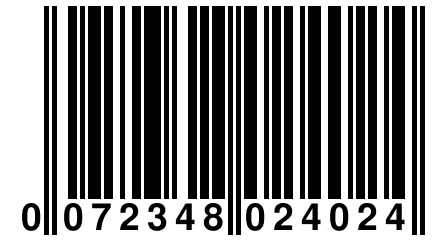 0 072348 024024