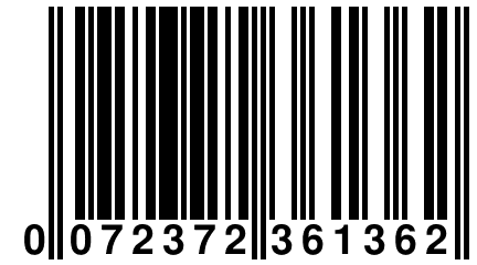 0 072372 361362