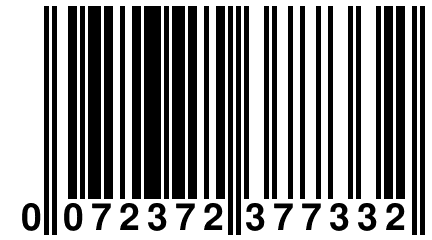 0 072372 377332