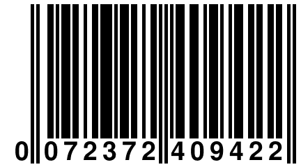 0 072372 409422