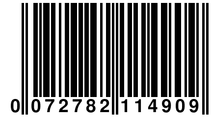 0 072782 114909