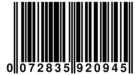 0 072835 920945