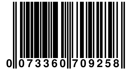 0 073360 709258