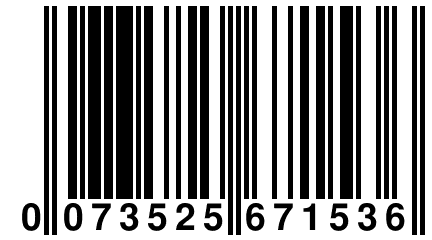 0 073525 671536