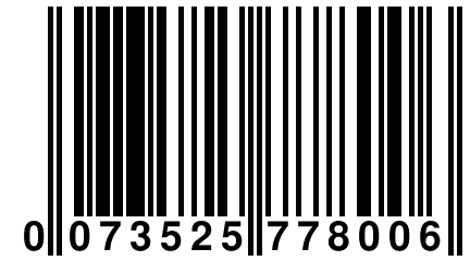 0 073525 778006