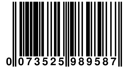 0 073525 989587