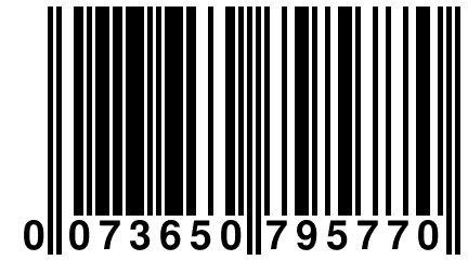 0 073650 795770