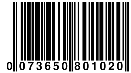 0 073650 801020