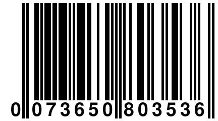 0 073650 803536