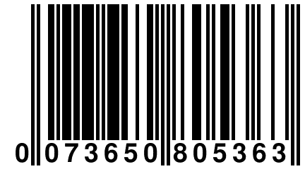 0 073650 805363