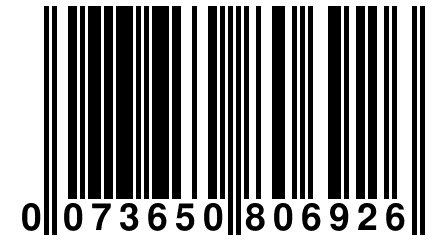 0 073650 806926