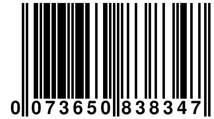 0 073650 838347