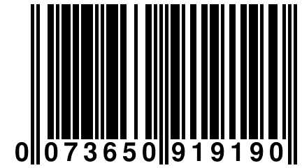 0 073650 919190