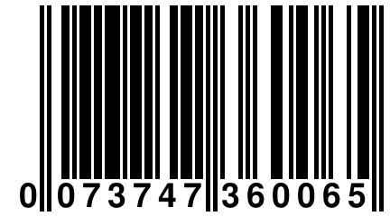 0 073747 360065