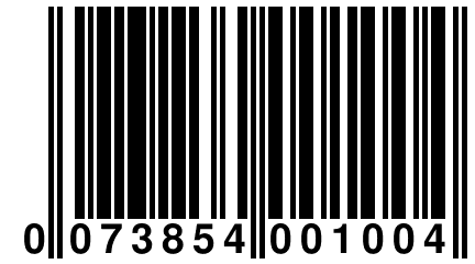 0 073854 001004