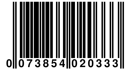 0 073854 020333