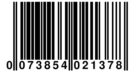 0 073854 021378