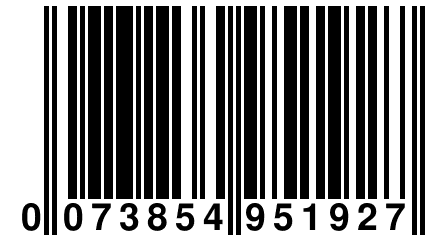 0 073854 951927