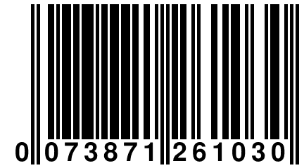 0 073871 261030