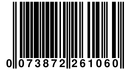 0 073872 261060